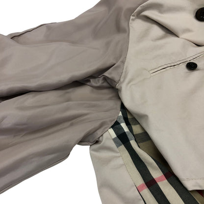 極美品◆バーバリー トレンチコート コットン ナイロン アイボリー サイズEUR52 BURBERRY 【AFA16】