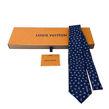 ルイヴィトン ネクタイ ヴィヴィエンヌ スウィング 8CM M78028 メンズ ブルー 総柄 Louis Vuitton【AFI21】