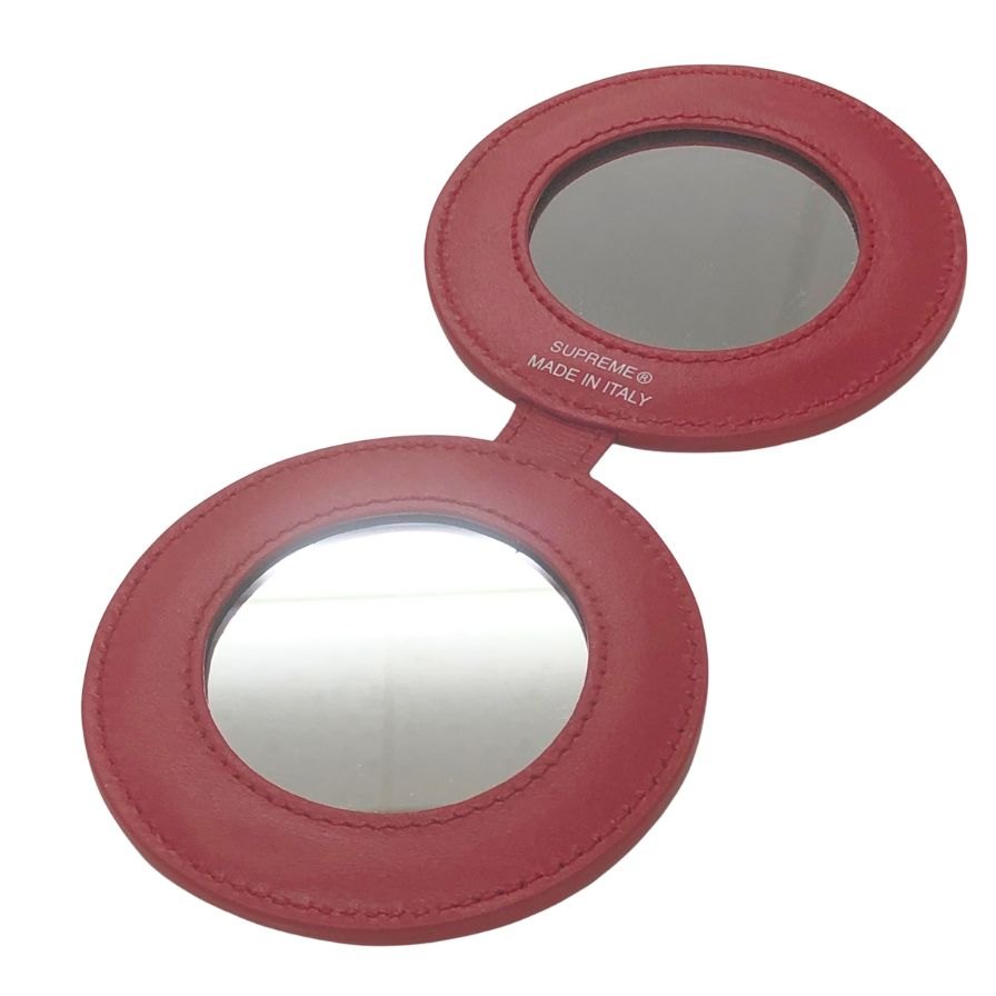 シュプリーム レザー ポケットミラー 25ss Supreme Leather Pocket Mirror
