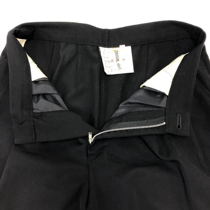 コムデギャルソン レディース クロップドパンツ GB-P004 AD2018 日本製 サイズXS ブラック COMME des GARCONS 【AFB46】