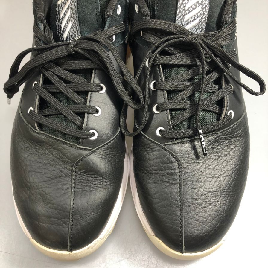 アディダス ゴルフシューズ レベルクロス スパイクレス ブラック メンズ サイズ25.5㎝ GX8972 ADIDAS【AFC32】【中古】