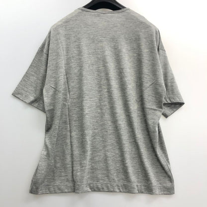 極美品◆キャッシュ＆バルバ カシミヤジャージー キャッシュ Tシャツ カシミヤ100％  グレー レディース サイズ2 cash&barba 【AFB12】