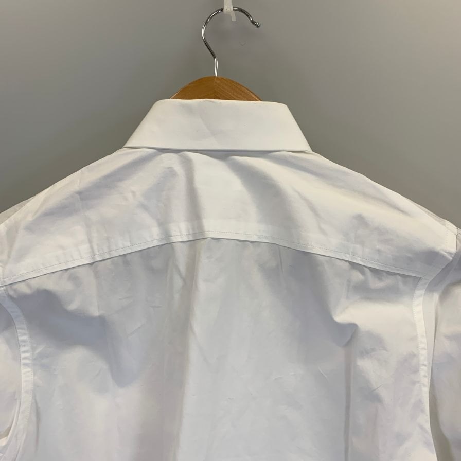 美品◆ジルサンダー 長袖シャツ ホワイト メンズ サイズ37 JIL SANDER 【AFB34】