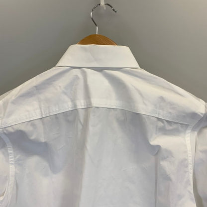 美品◆ジルサンダー 長袖シャツ ホワイト メンズ サイズ37 JIL SANDER 【AFB34】