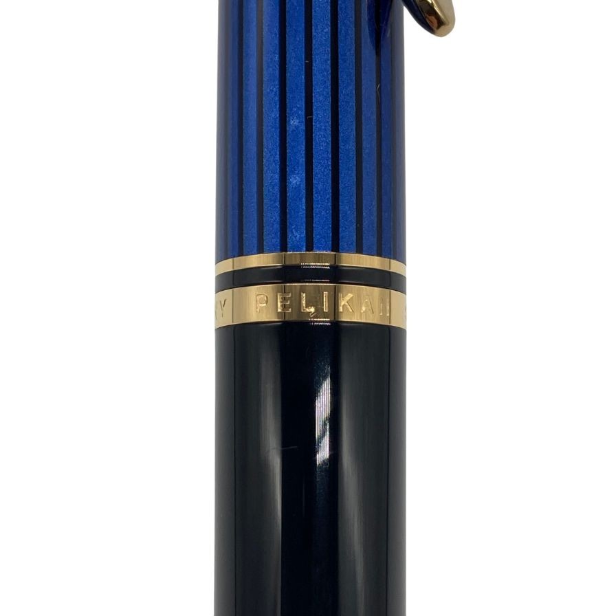 ペリカン ボールペン スーベレーン ノック式 青縞 ブルーストライプ PELIKAN【AFI6】