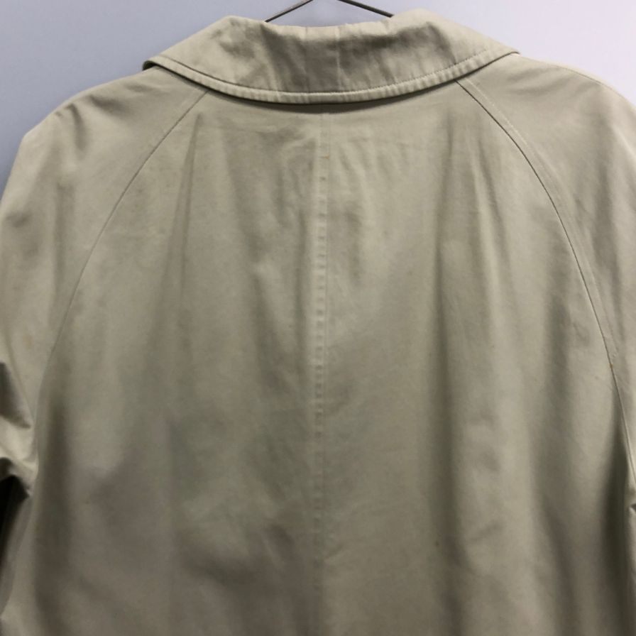 中古◆ブルックスブラザーズ バルカラーコート 80S 英国製 ベージュ メンズ サイズ38 Brooks Brothers vintage 【AFA3】