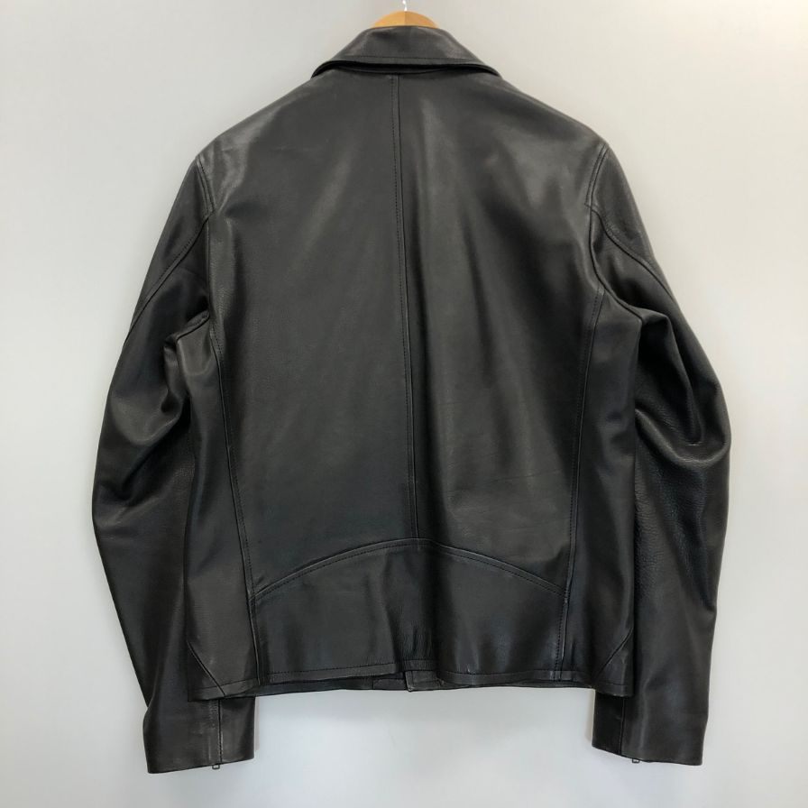 中古◆アンスナム レザー ジャケット ダブル ライダース メンズ サイズ03 ブラック ANSNAM 【AFG1】
