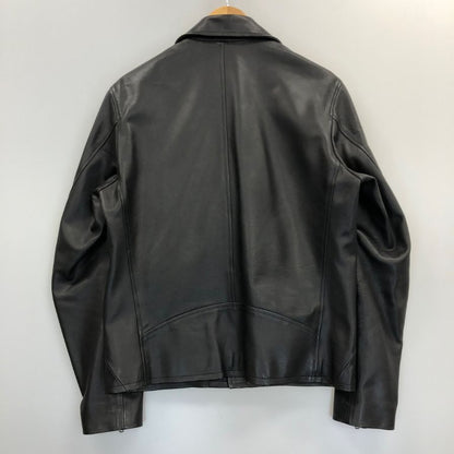 中古◆アンスナム レザー ジャケット ダブル ライダース メンズ サイズ03 ブラック ANSNAM 【AFG1】