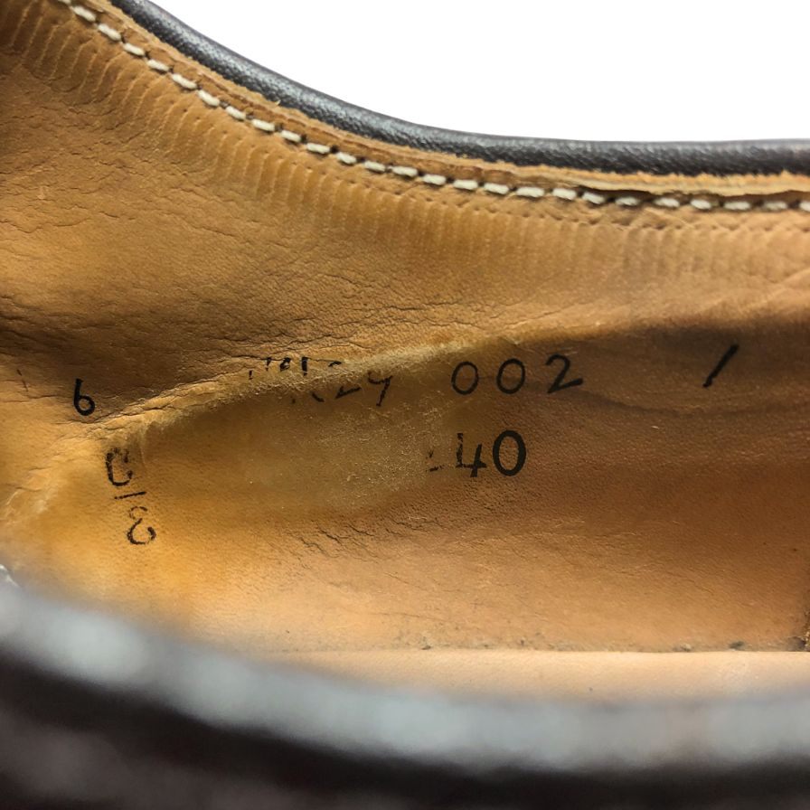 オールデン レザーシューズ 2240 コードバン Vチップ ブラウン サイズ6E メンズ ALDEN ビジネスシューズ 約24.0cm【LA】【中古】