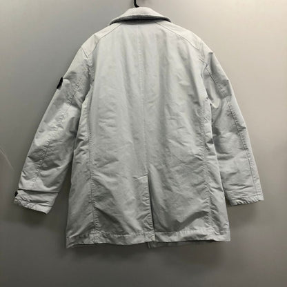 美品◆ストーンアイランド David-TC COAT PRIMAROFT インナー付き コート メンズ サイズXL オフホワイト STONE ISLAND 【AFF19】