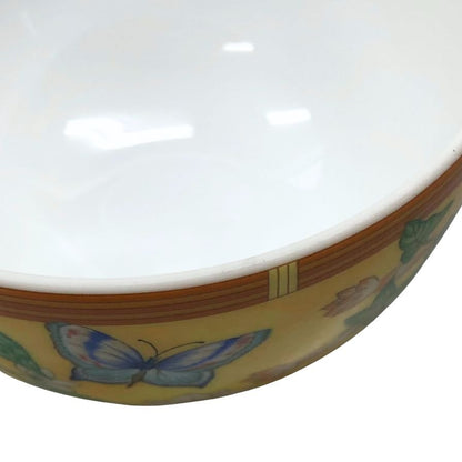 エルメス シエスタ カップ&ソーサー 花柄 イエロー系 2客セット HERMES【AFI28】【中古】