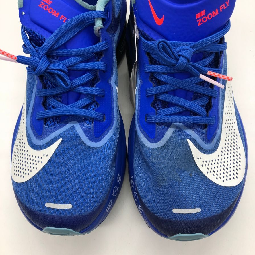ナイキ スニーカー ズームフライ6 ブルー メンズ サイズ25cm HQ1718-400 NIKE ZOOM FLY 約25.0cm【AFC42】