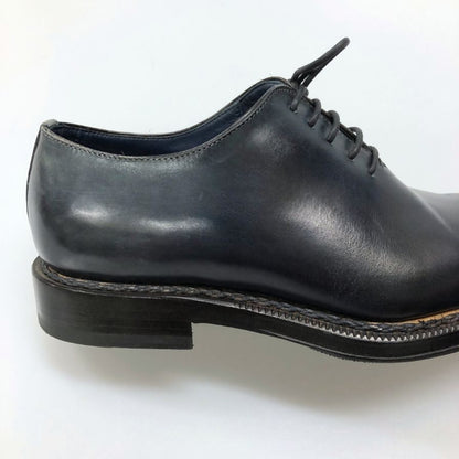 ステファノブランキーニ  レザーシューズ B4263 ホールカット ネイビー サイズUK7.5 メンズ Stefano Branchini 約26.0cm【AFC34】
