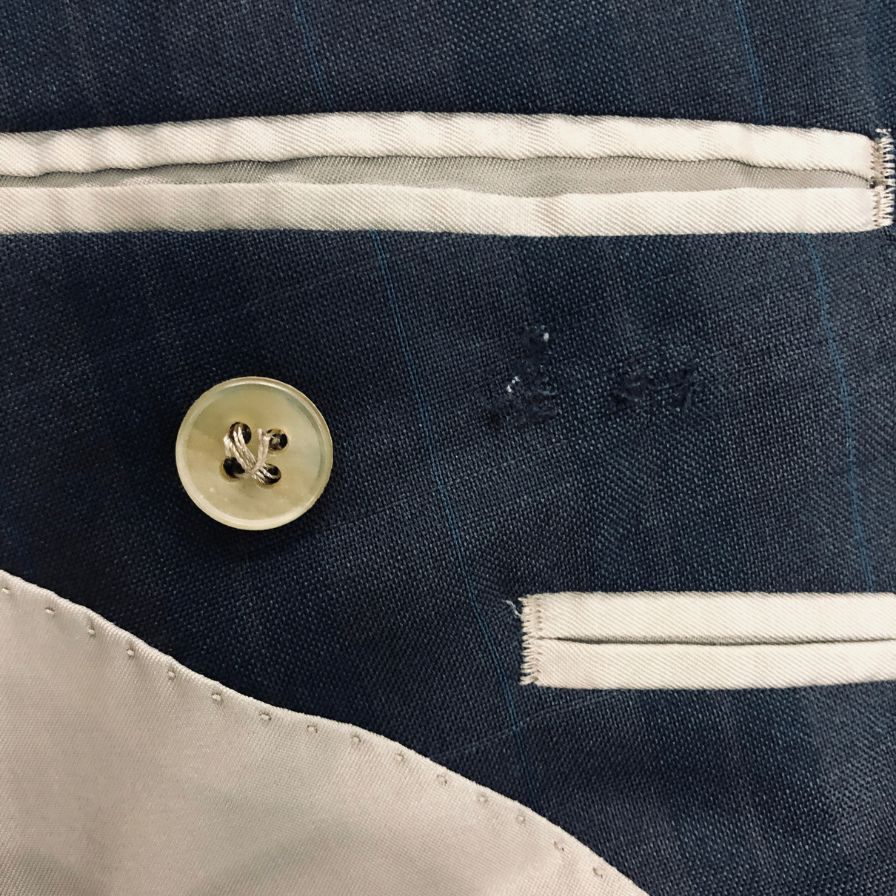 バーバリー ジャケット 90S 旧タグ ダブルブレスト ロゴ金ボタン ブラウン チェック メンズ サイズ175 Burberry【LA】