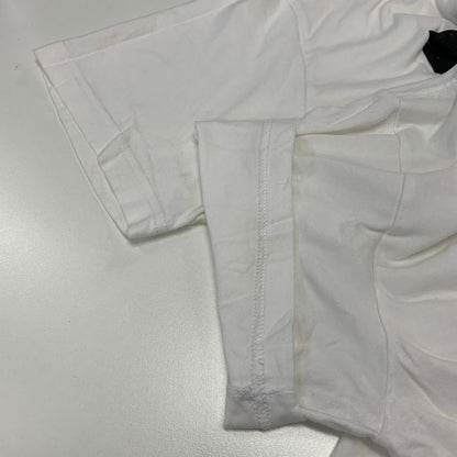 極美品◆ビームスティー Tシャツ 別注オッドタクシー スカートとPUNPEE ホワイト メンズ サイズL BEAMST ODDTAXI 【AFB1】