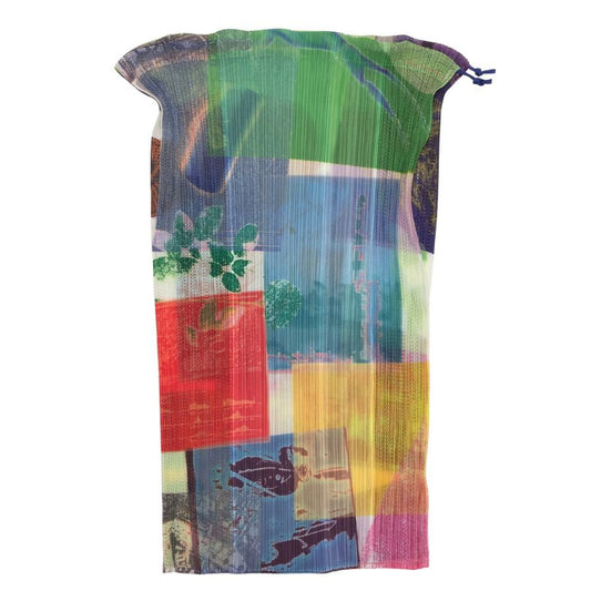 プリーツプリーズ イッセイミヤケ ラップスカート マルチカラー レディース サイズF PP12-JG618 PLEATS PLEASE ISSEY MIYAKE【AFB41】