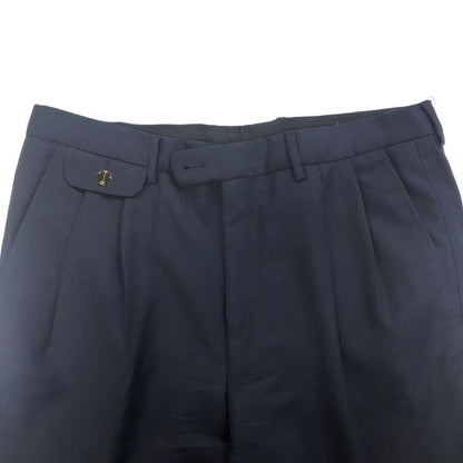 ダンヒル パンツ ウール SUPER100’S ネイビー メンズ サイズ48 dunhill 【AFB21】