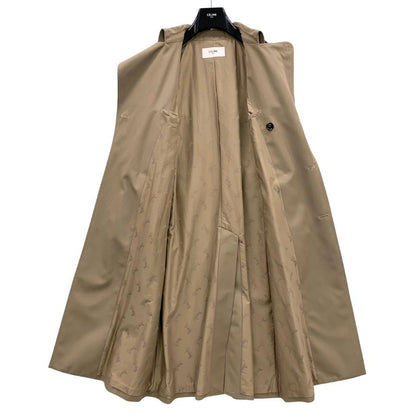 新品同様◆セリーヌ バイ エディスリマン トレンチコート 2M648984C ベージュ サイズ38 レディース CELINE 【AFF19】