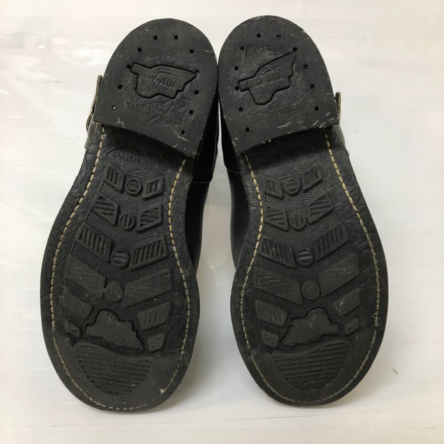 レッドウィング エンジニアブーツ 55360 メンズ サイズ 8ハーフ ブラック RED WING 約26.5cm【YB6】