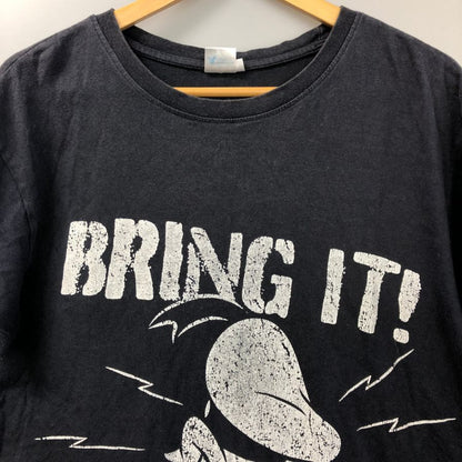 中古■ドナルドダック Tシャツ ヴィンテージ 00s ネイビー ユニセックス  サイズXL ディズニーDisney 【AFB2】