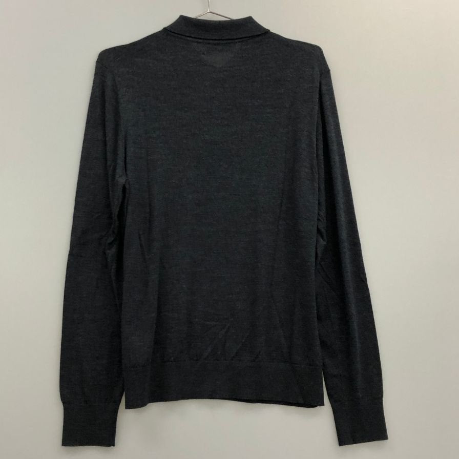 美品◆トゥット ポロシャツ ウール サイズ52 グレー系 Tutto 【AFB29】