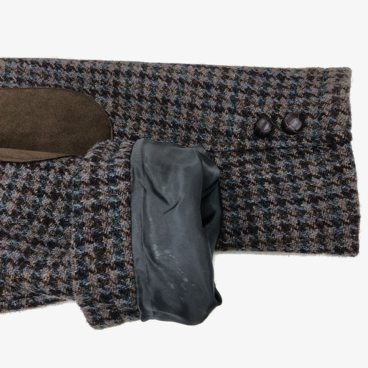 極美品◆セプティズ 2B ジャケット ハリスツイード生地 メンズ サイズ38 グレー系 SEPTIS HARRIS TWEED 【AFA3】