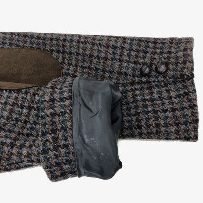 極美品◆セプティズ 2B ジャケット ハリスツイード生地 メンズ サイズ38 グレー系 SEPTIS HARRIS TWEED 【AFA3】
