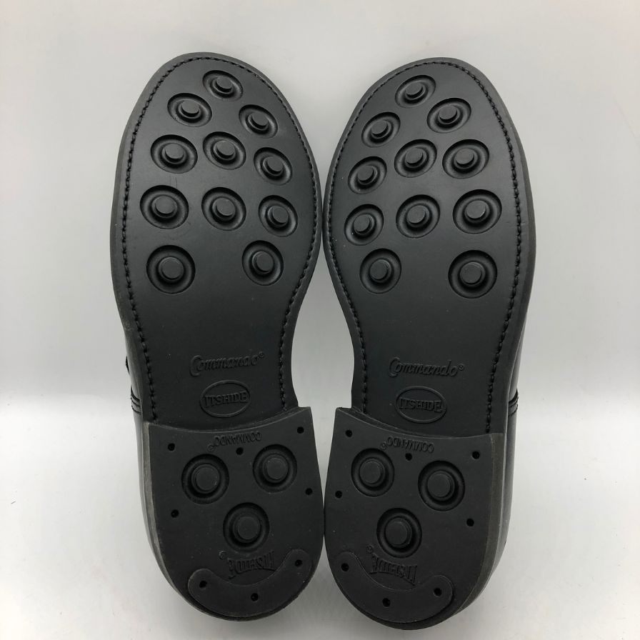 サンダース BGS コレクション パンチドキャップ、ダービー ブラック サイズ6 メンズ SANDERS 約25.0cm【AFD9】