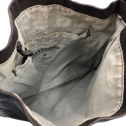 アーツアンドサイエンス レザー 鍵ロゴ ミニ トート バッグ レディース  ブラウン  ARTS&SCIENCE【AFE6】