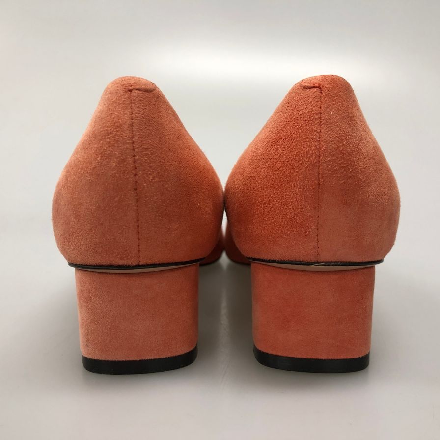 ペリーコ パンプス スエード オレンジ系 35 PELLICO 約22.0cm【AFD13】