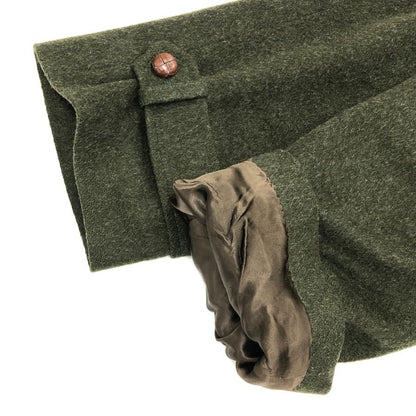 極美品◆アクアスキュータム ローデンコート ウール オリーブ  サイズ36 メンズ Aquascutum 【AFA4】