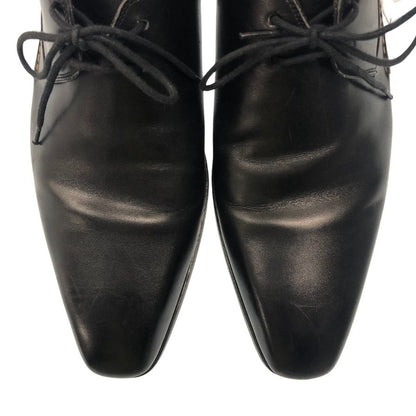 マグナーニ レザーシューズ 2アイレット カジノコレクション サイズ40 ブラック MAGNANNI 約24.5cm【AFC34】