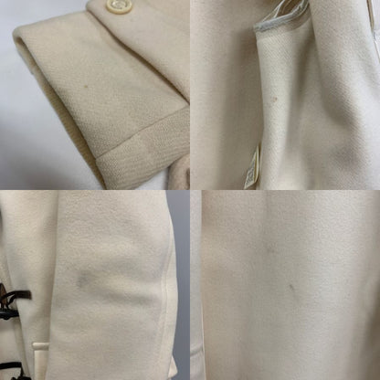 美品◆マッキントッシュ ダッフルコート  2L-7B ウール ホワイト レディース サイズ38 MACKINTOSH 【AFF21】