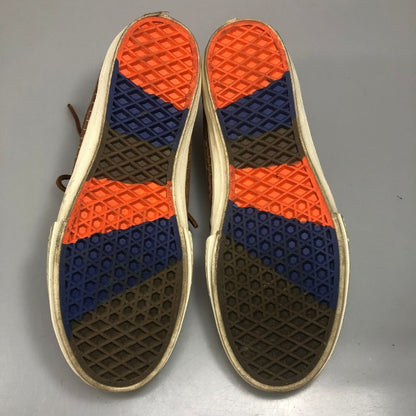 バンズ ボルト タカハヤシ ノマド スエード×ハラコ コンビ チャッカ メンズ サイズUS8.5 ブラウン vans vault taka hayashi nomad 約26.5cm【AFD14】
