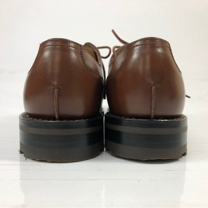 ジェイエムウエストン 641 レザー ゴルフシューズ Uチップ メンズ ブラウン サイズ6D J.M.WESTON ビジネスシューズ 約24.5cm【LA】【中古】