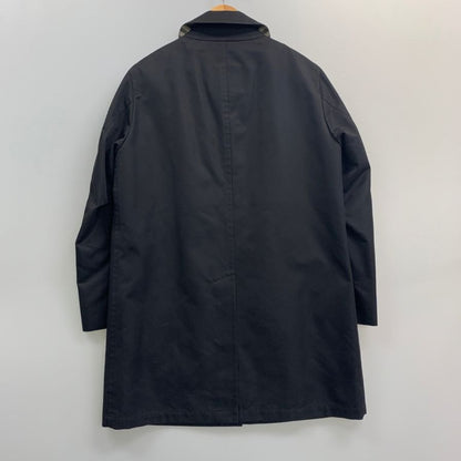 美品◆バーバリー ロング トレンチ コート メンズ サイズS ブラック Burberry 【AFF22】