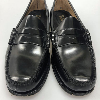 ジーエイチバス ローファー ウィージャンズ ラーソン サイズ9.5 メンズ ブラック G.H.Bass&Co. WEEJUNS LARSON ローファー 約28.0cm【LA】【中古】