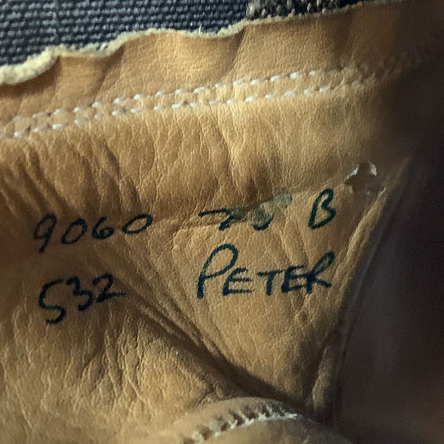 ジョンロブ サイドゴアブーツ PETER ペーター レザー サイズ75B ブラウン系 メンズ JOHN LOBB 約26.5cm【AFC7】
