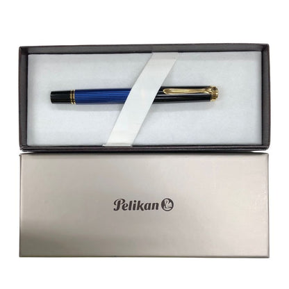 ペリカン 万年筆 スーベレーン 青縞 ブルーストライプ ペン先14C-585 PELIKAN Souveran【AFI9】