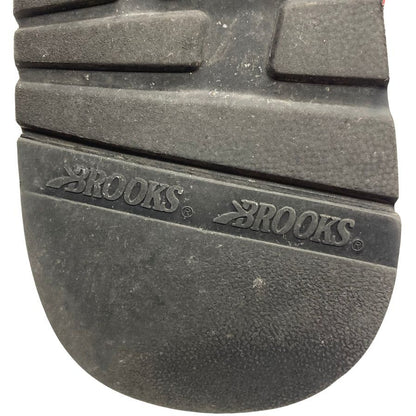 ブルックス ローカットスニーカー スウェード メッシュ 切替 ローテク ランニング ボルドー メンズ サイズ27cm BROOKS RUNNING 約27.0cm【AFC41】