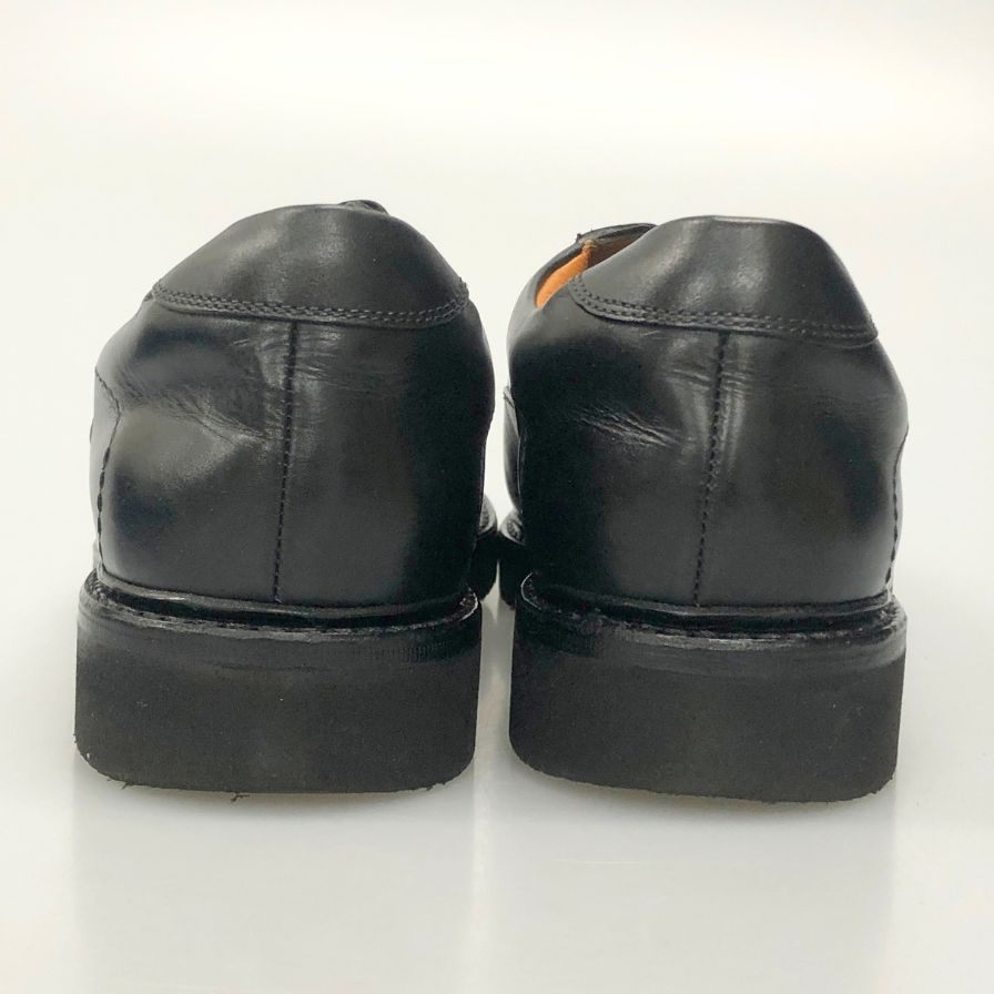 ジャランスリウァヤ レザースニーカー インテリジェンス シューズ 210306 カーフ ブラック サイズ7 メンズ Jalan Sriwijaya Intelligence Shoes 約25.5cm【AFD15-2】