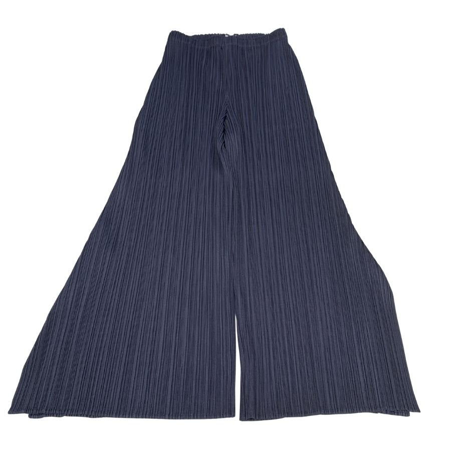 プリーツプリーズ パンツ PP53JF114 ポリエステル ダークグレイ レディース  サイズ4 PLEATS PLEASE ISSEY MIYAKE 【AFB1】