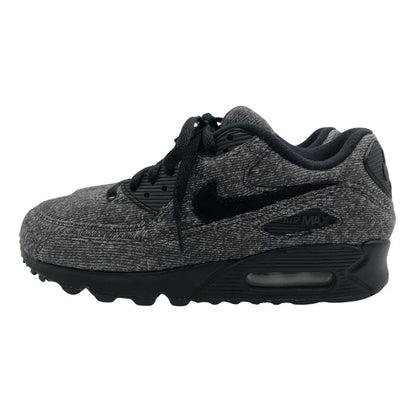 ナイキ ループウィラー スニーカー エアマックス 90 ニット ローカット 19年製 CQ7854-001 グレー メンズ サイズ25.5cm  NIKE × LOOPWHEELER 約25.5cm【AFD9】