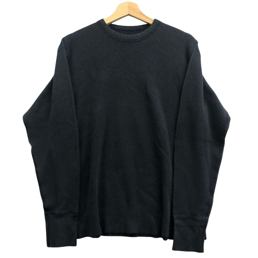 中古■アナトミカ サーマル ロングTシャツ 日本製 ネイビー メンズ サイズXL ANATOMICA 【AFB2】