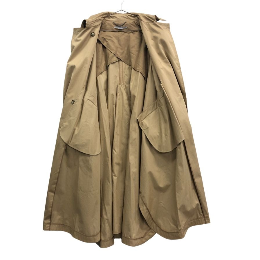 美品◆ステラマッカートニー トレンチコート ベージュ レディース サイズ42 STELLA McCARTNEY 【AFA1】