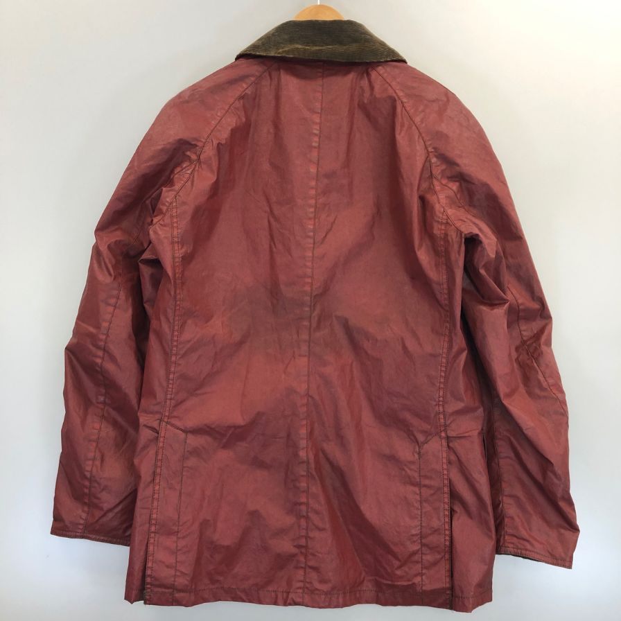 中古◆バブアー オイルドジャケット ビデイル 3ワラント レッド メンズ サイズM Barbour BEDALE 【AFA21】
