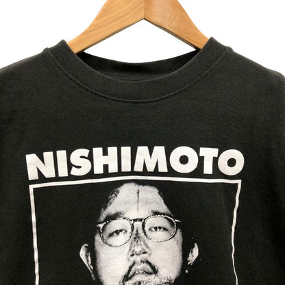 美品◆ニシモト イズ ザ マウス Tシャツ サイズL メンズ ブラック NISHIMOTO IS THE MOUTH 【AFB14】