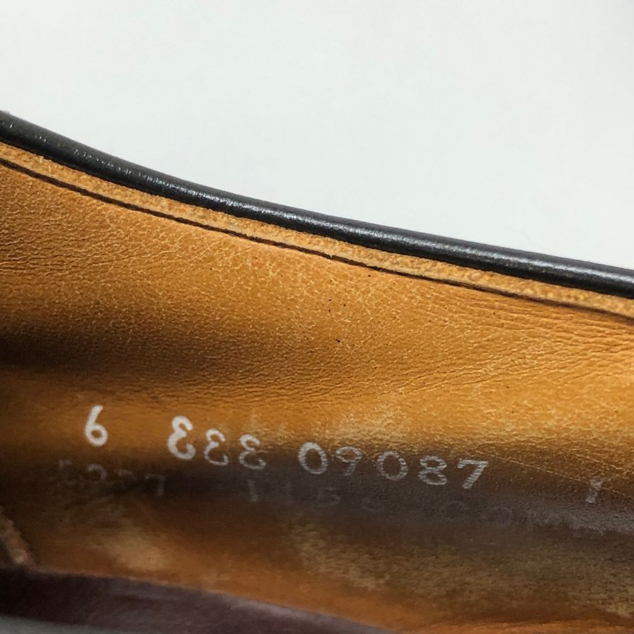 アレンエドモンズ セミブローグ 09087 カーフ ブラウン サイズUS6EEE メンズ Allen Edmonds 約24.0cm【AFC51】