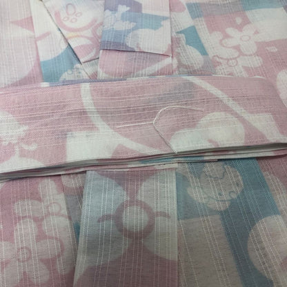 ふりふ 浴衣 サンリオ マイメロディ サイズ110 レディース キッズ ピンク系【AFB13】【中古】