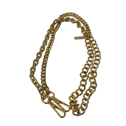 マークジェイコブス チェーンショルダー ストラップ ゴールドカラー MARC JACOBS【AFI15】【中古】